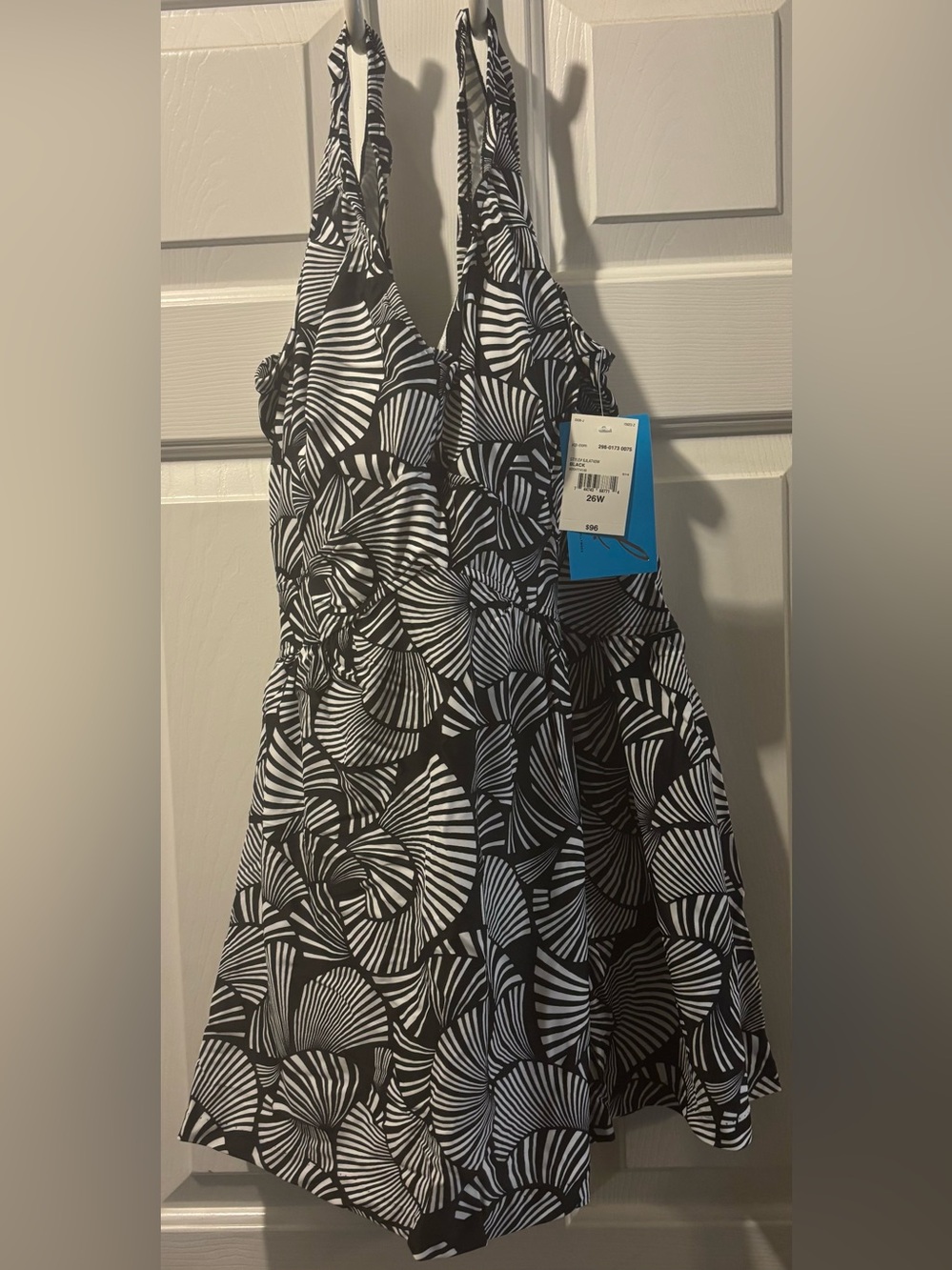 Women’s Azul one piece swim dress 26W
